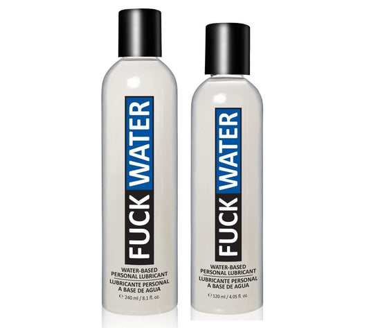 FuckWater Hybrid Water Based Lube Lubricant 4oz/120ml or 8oz/240ml