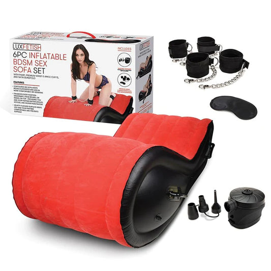 Lux Fetish 6 Pc Piece Inflatable BDSM Sex Sofa Set