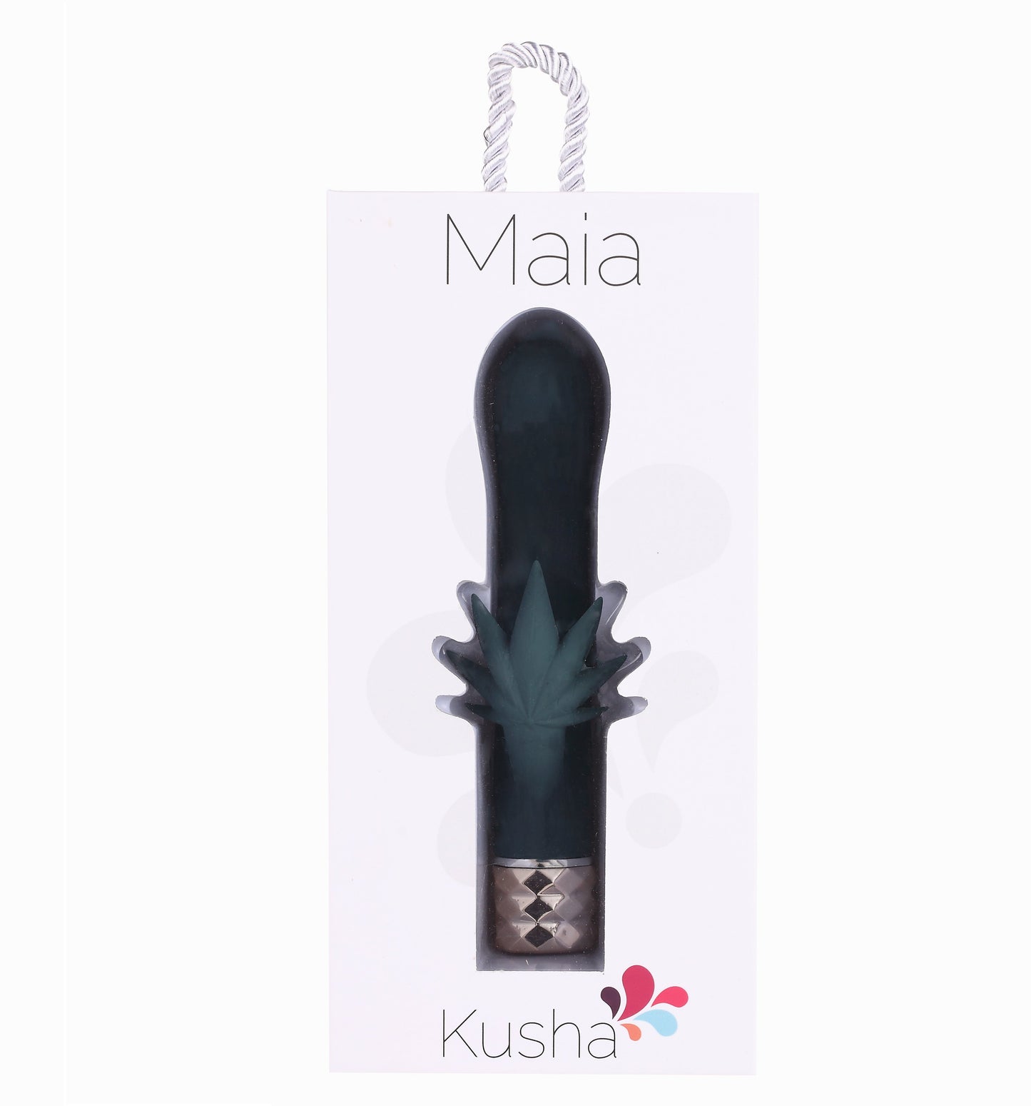 Maia Toys | Maia Kusha 420 Green 15.2cm USB Rechargeable Rabbit Vibrator