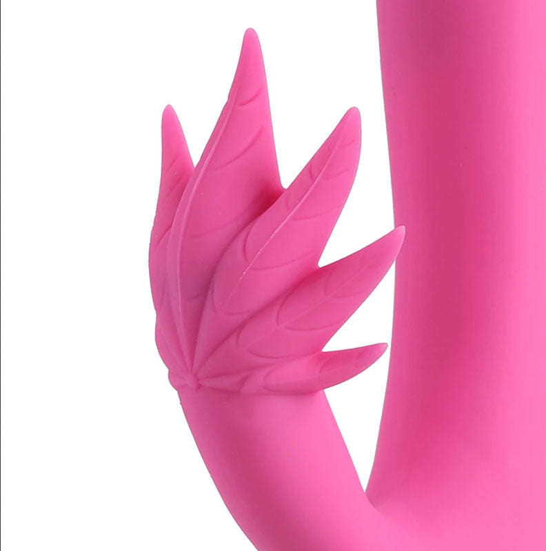 Maia Toys | Maia Maui 420 Pink 21.6cm USB Rechargeable Rabbit Vibrator