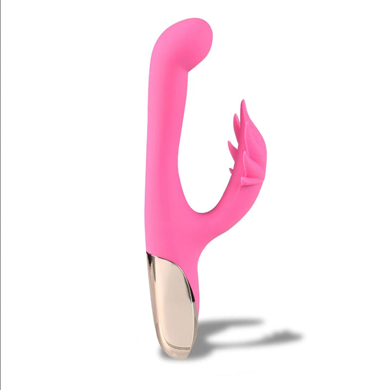 Maia Toys | Maia Maui 420 Pink 21.6cm USB Rechargeable Rabbit Vibrator