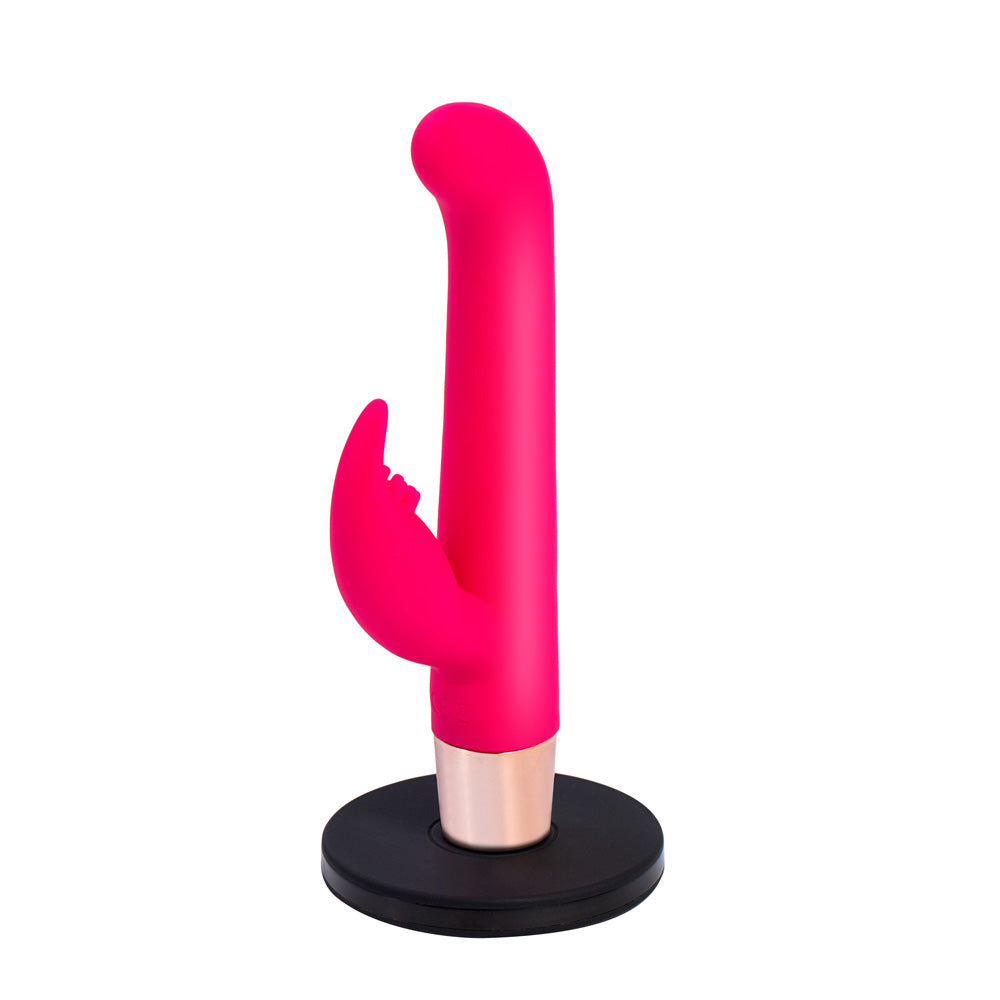 Maia Toys | Maia HAILEY PRO Pink 15.2cm QI Wireless Rechargeable Rabbit Vibrator