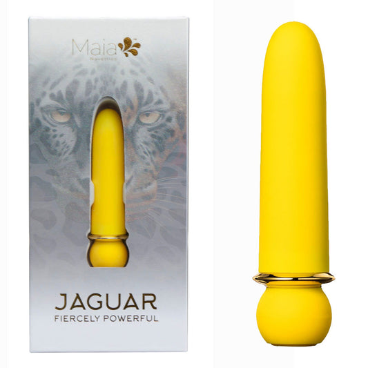 Maia Toys | Maia JAGUAR - Yellow 10.1cm USB Rechargeable Bullet