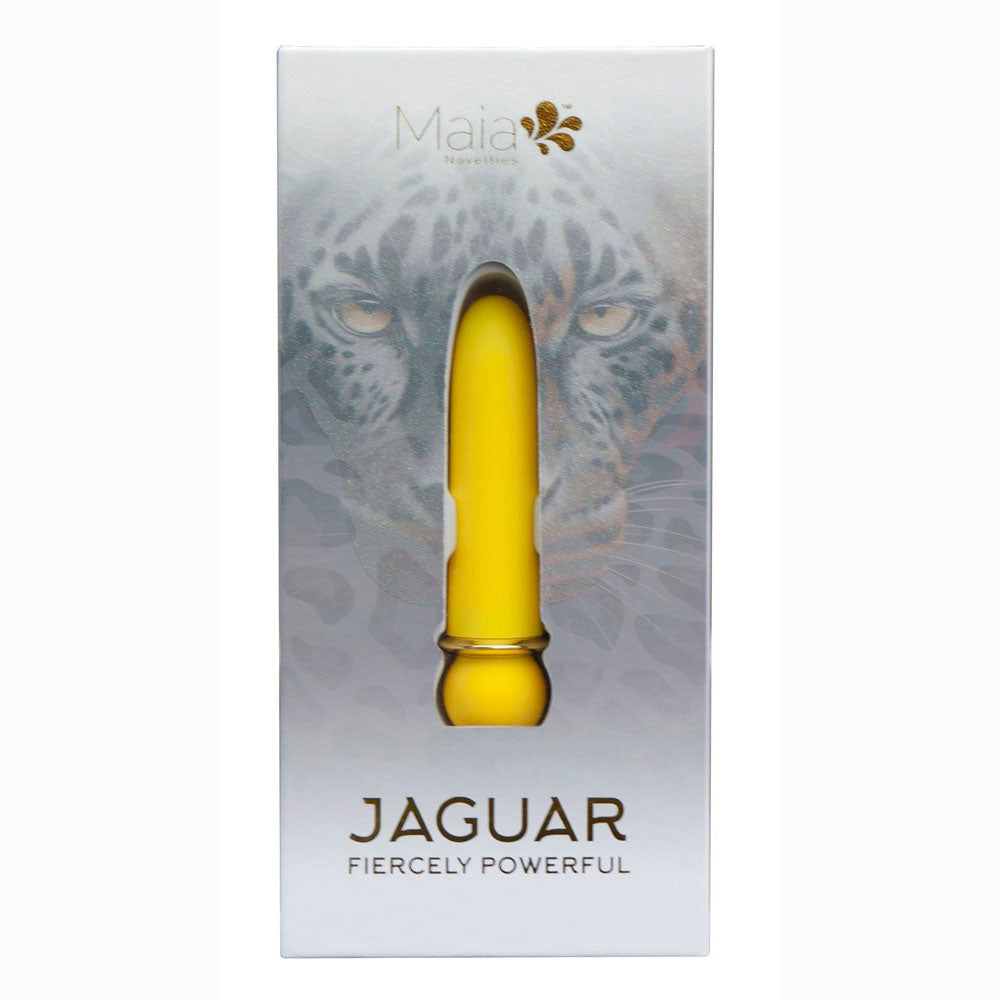 Maia Toys | Maia JAGUAR - Yellow 10.1cm USB Rechargeable Bullet