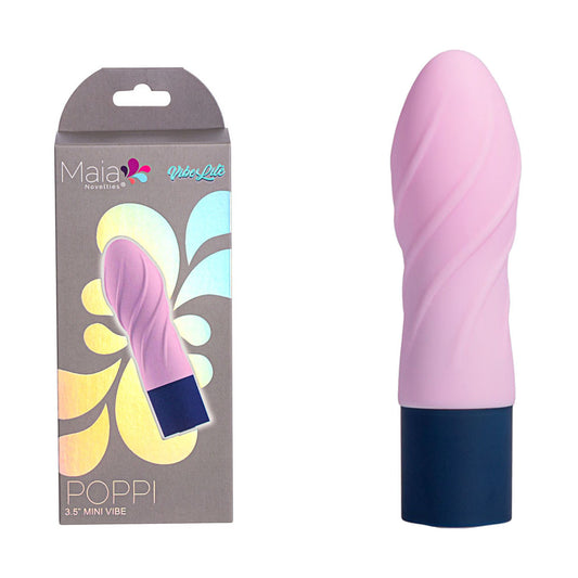 Maia Toys | Maia POPPI - Light Pink 8.9cm USB Rechargeable Bullet