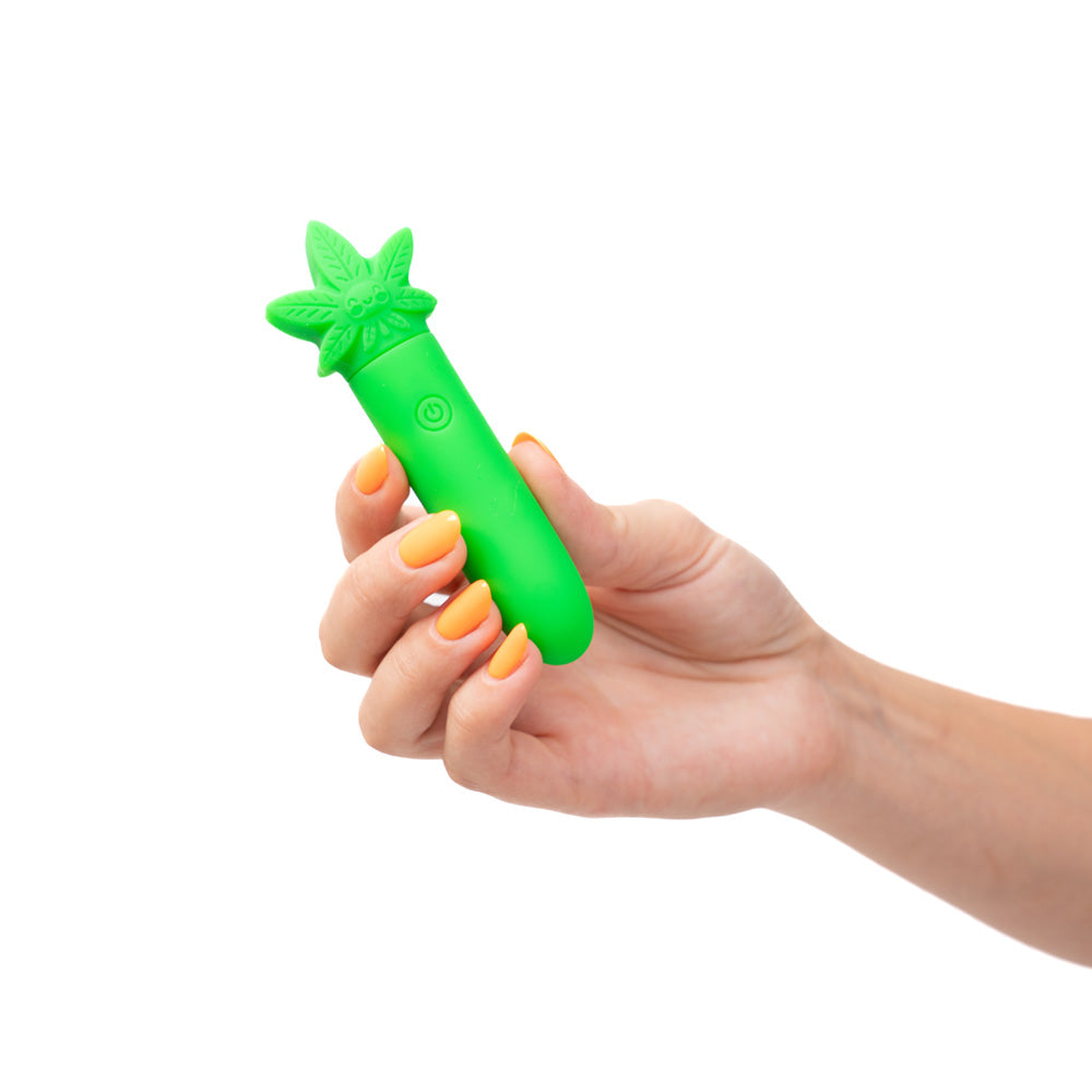 Maia Toys | Maia STONI 420 Green 11.1cm USB Rechargeable Bullet