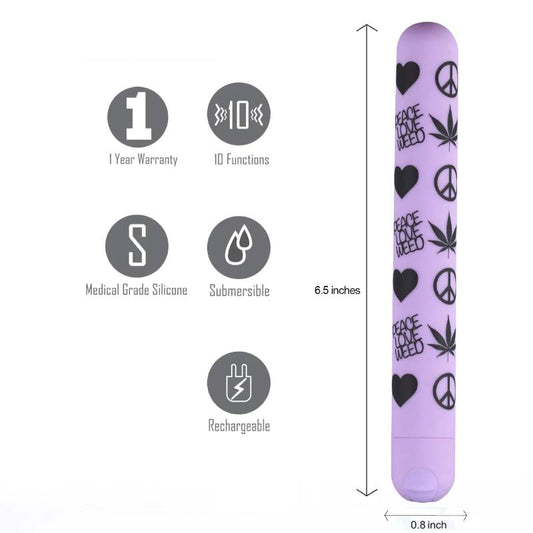 Maia Toys | Maia Unity Violet 16.2cm USB Rechargeable Bullet Vibrator