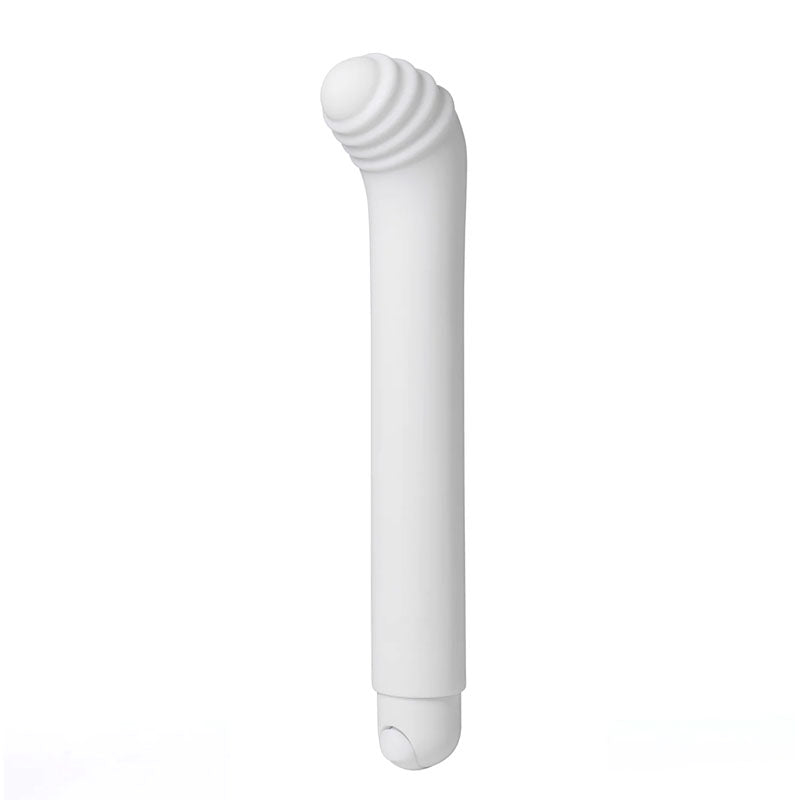 Maia Toys | Maia Misty White 17cm USB Rechargeable Long Neck Massager G-Spot Vibrator