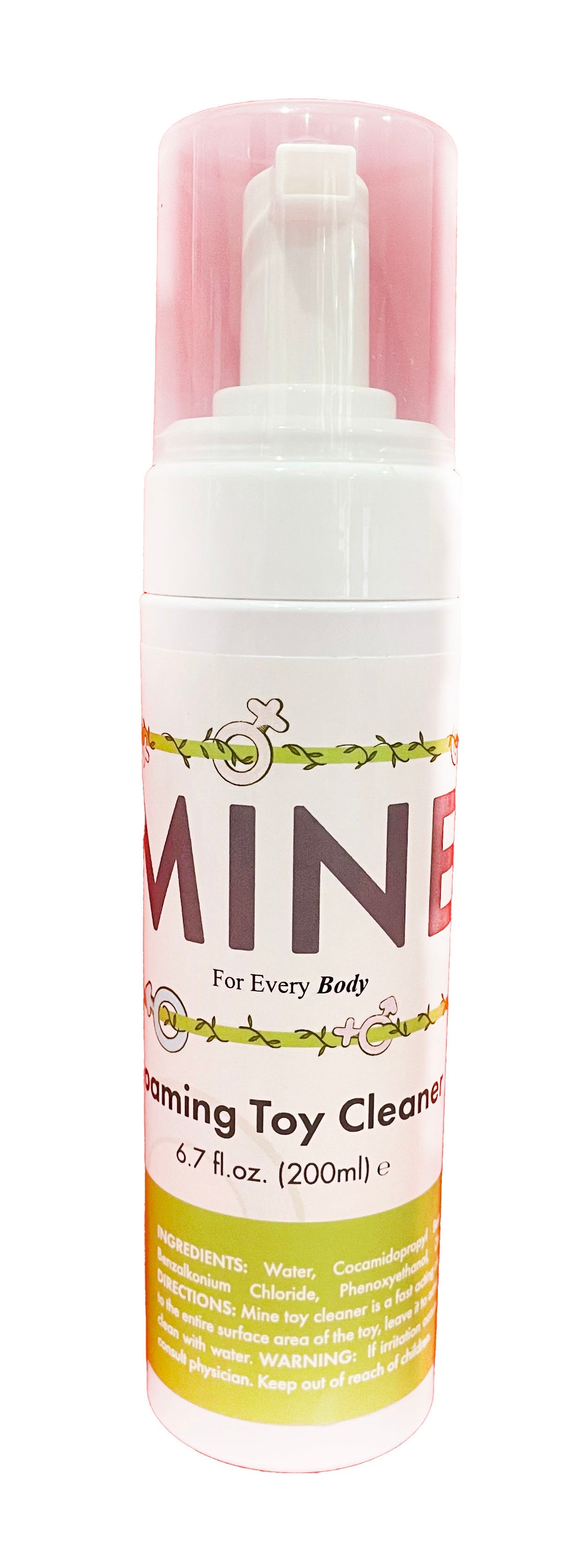 Mine Foaming Sex Toy Cleaner 6.7oz/200ml