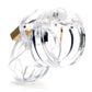 CB-X Mr. Stubb Chastity 1.75" Cock Cage Kit - Clear