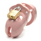 CB-X Mr. Stubb Chastity 1.75" Cock Cage Kit - Pink