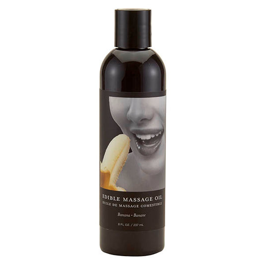 Earthly Body Edible Massage Oil Banana 237ml