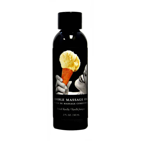 Earthly Body Edible Massage Oil French Vanilla 60ml