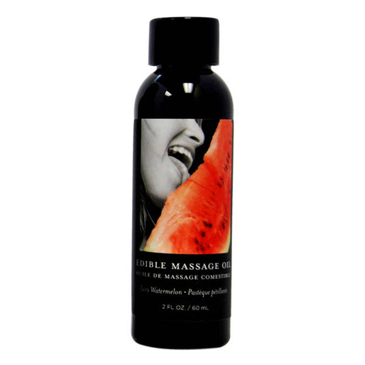 Earthly Body Edible Massage Oil Juicy Watermelon 60ml