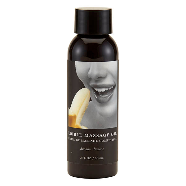 Earthly Body Edible Massage Oil Banana 60ml