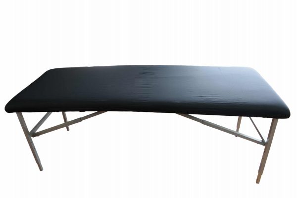 Eroticgel Black Waterproof Massage Table Fitted Sheet 83cm x 203 cm