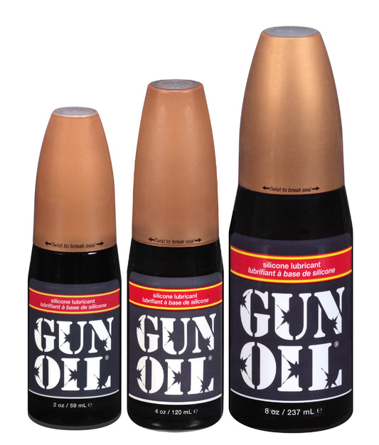 Gun Oil Silicone Lube Lubricant Flip Top Bottle 59ml/120ml/237ml