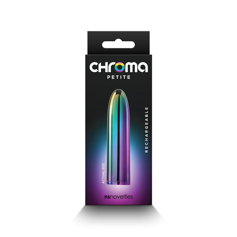 NS Novelties | Chroma Petite Bullet - Multicoloured 8.7cm USB Rechargeable Bullet