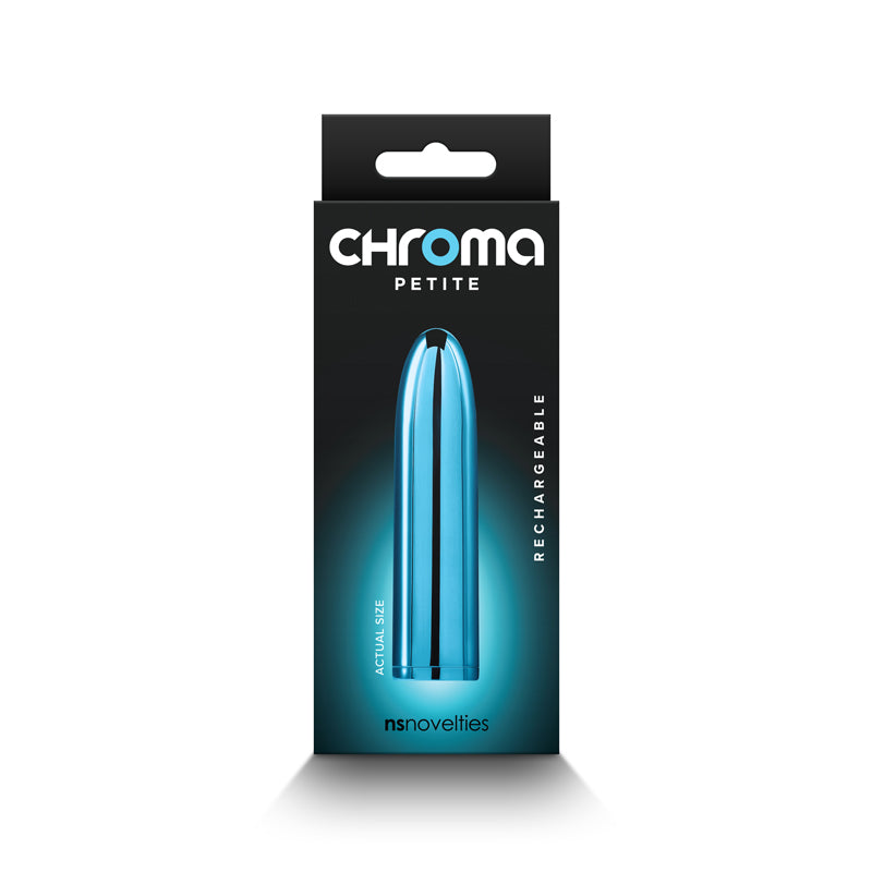 NS Novelties | Chroma Petite Bullet - Teal 8.7cm USB Rechargeable Bullet