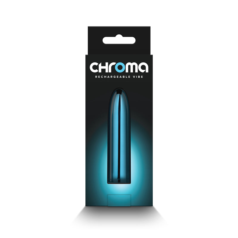 NS Novelties | Chroma Petite Bullet - Teal 8.7cm USB Rechargeable Bullet