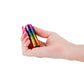 NS Novelties | Chroma Rainbow Small - Metallic Rainbow 6.8cm USB Rechargeable Mini Vibrator