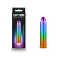 NS Novelties | Chroma Rainbow Medium - Metallic Rainbow 9cm USB Rechargeable Mini Vibrator