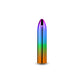 NS Novelties | Chroma Rainbow Medium - Metallic Rainbow 9cm USB Rechargeable Mini Vibrator