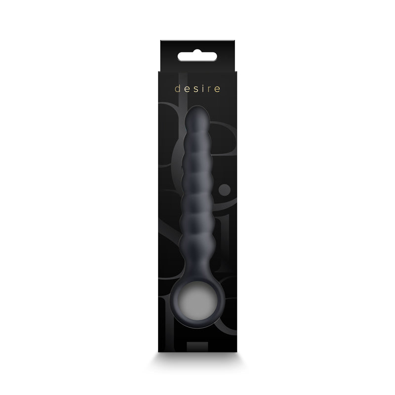 NS Novelties Desire - Lucent - Smoke 16.7cm USB Rechargeable Vibrating Anal Bead