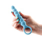 NS Novelties Desire - Lucent - Blue 16.7cm USB Rechargeable Vibrating Anal Bead