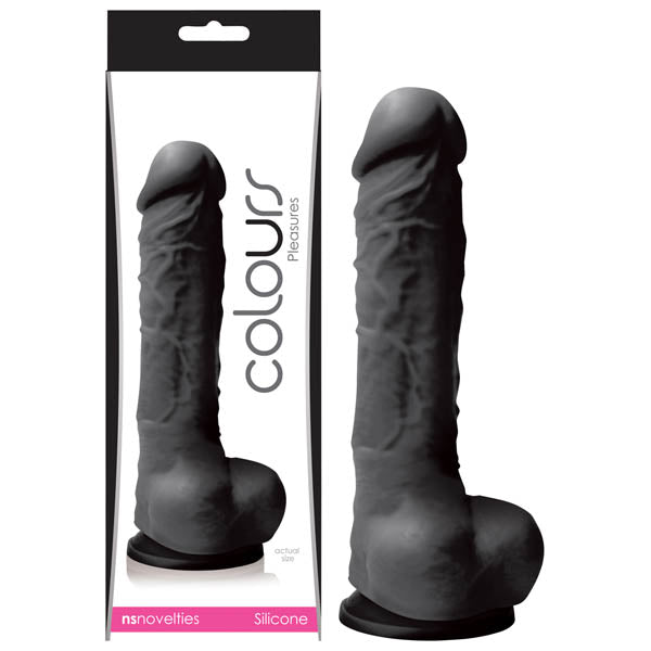 NS Novelties | Colours Pleasures Black 12.7cm (5") Dong Dildo