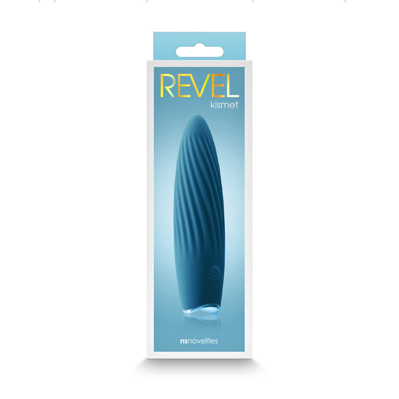 NS Novelties | Revel Kismet - Teal 11.8cm USB Rechargeable Vibrator