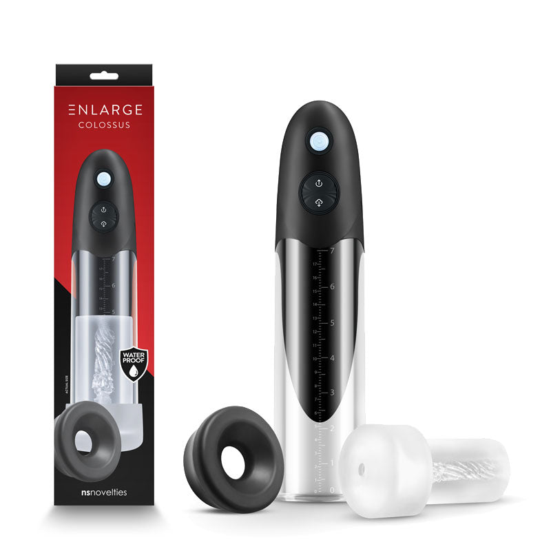 NS Novelties Enlarge Colossus Pump USB Rechargeable Automatic Penis Pump