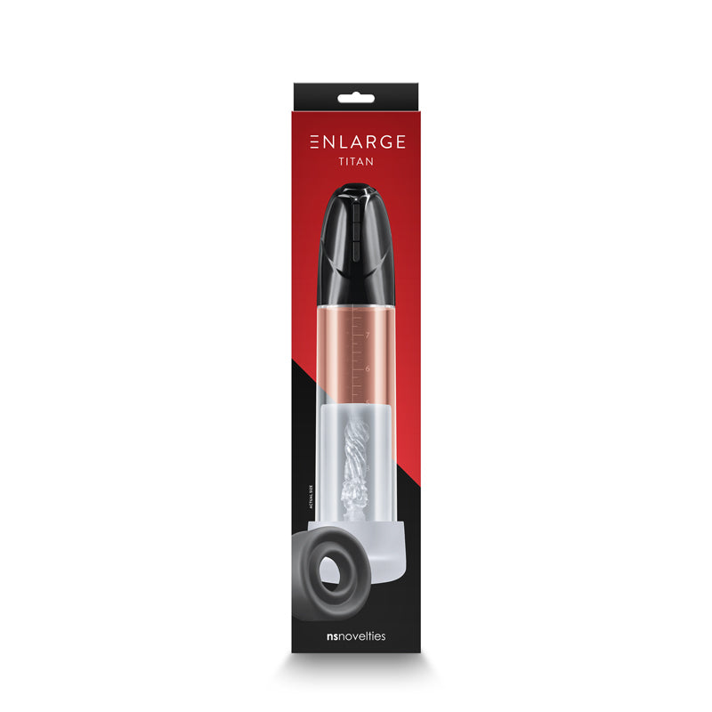 NS Novelties Enlarge Titan Pump USB Rechargeable Automatic Penis Pump