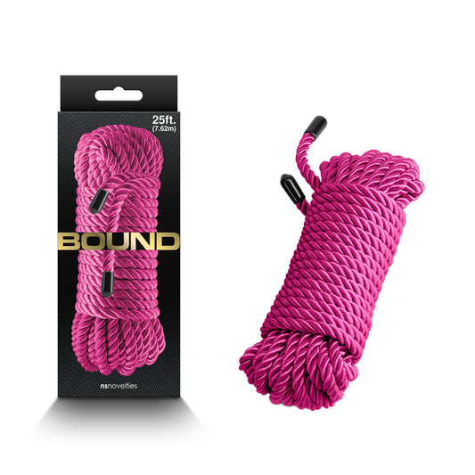 NS Novelties | Bound Rope - Pink Bondage Rope - 7.6 metre length