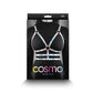 NS Novelties Cosmo Harness Bewitch Metallic Rainbow - S/M or M/L