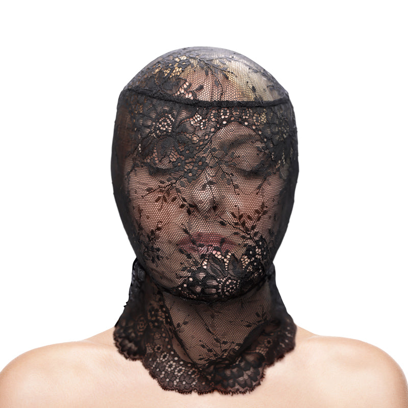 NS Novelties | Fetish & Fantasy - Lace Hood - Black