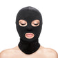 NS Novelties | Fetish & Fantasy - Eyes & Mouth Hood - Black