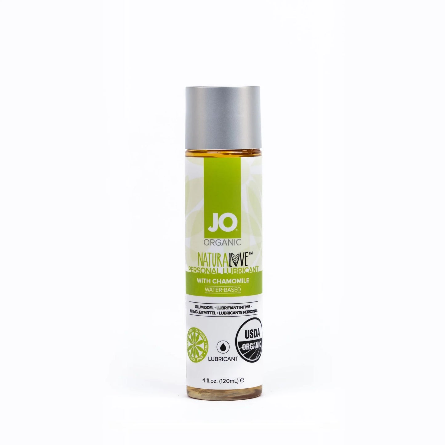 JO USDA Organic Water Based Lubricant 4oz/120ml