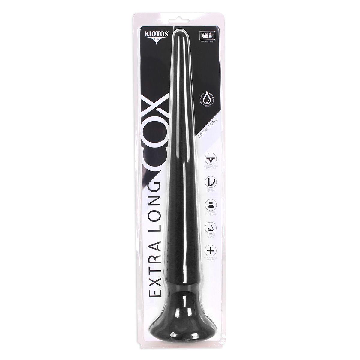 O-Products | Kiotos COX Flesh 50cm Extra Long XXL Dildo L Black