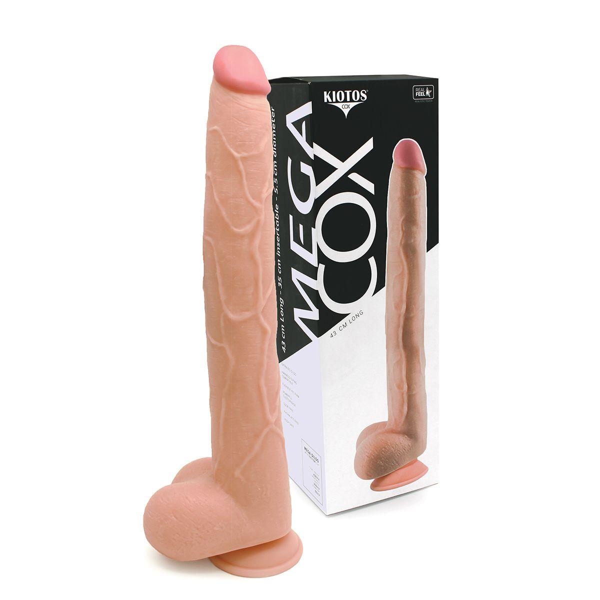 O-Products | Kiotos Cox MEGA XXL Dildo 43cm x 5.5cm Flesh 04