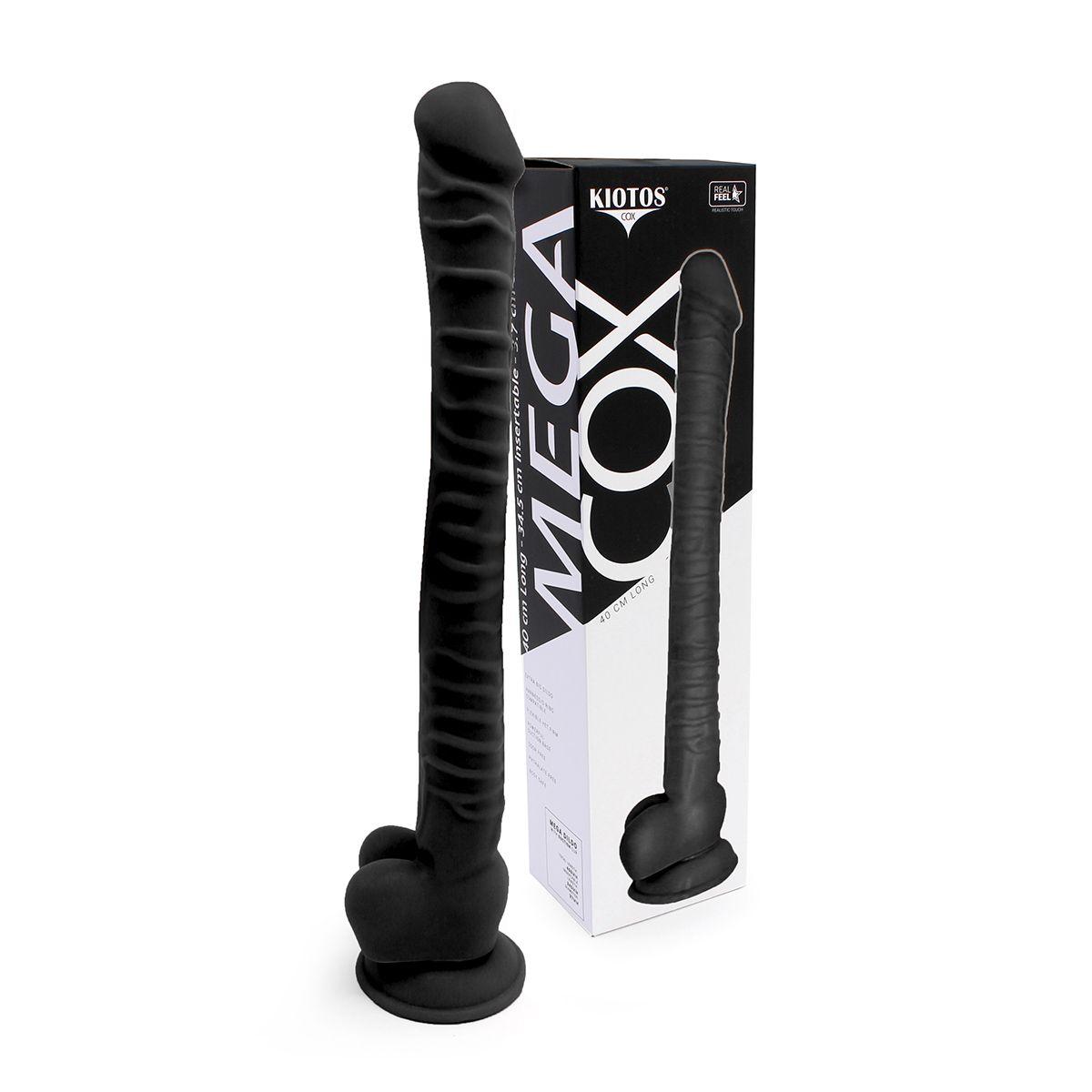 O-Products | Kiotos Cox MEGA XXL Dildo 40cm x 3.7cm Black 05