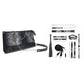 Shots Toys | OUCH! Florence Collection - Black Bondage Set with Bag - 8 Piece Kit