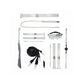 Shots Toys | OUCH! Florence Collection - White Bondage Set with Bag - 8 Piece Kit