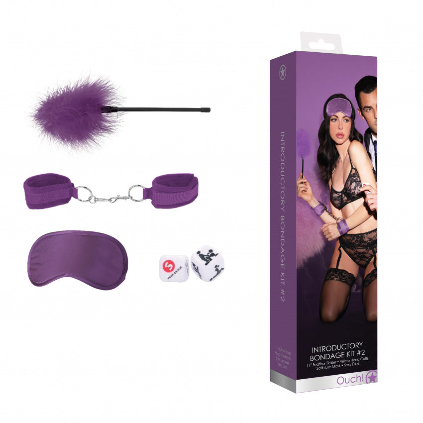 Shots Toys | Ouch! Introductory Bondage Kit #2 Purple