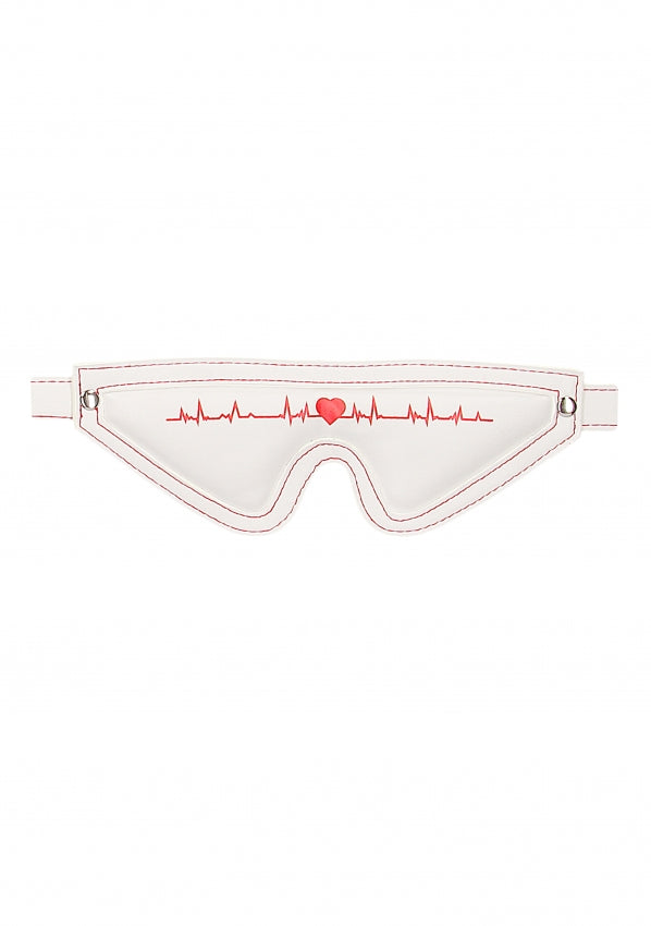 Shots Toys | Ouch! Eye-Mask - Nurse Theme - White