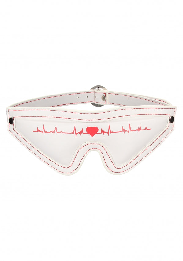 Shots Toys | Ouch! Eye-Mask - Nurse Theme - White