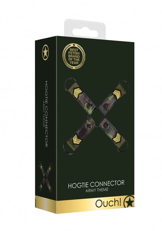 Shots Toys | Ouch! Hogtie Connector - Army Theme - Green