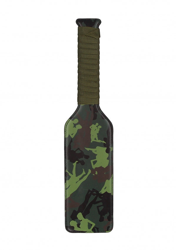 Shots Toys | Ouch! Paddle - Army Theme - Green