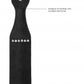 Shots Toys | Ouch! Diamond Studded Paddle - Black