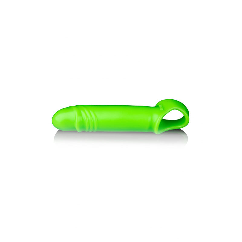 Shots Toys | OUCH! Glow In The Dark Smooth Stretchy 15.5cm Penis Sleeve